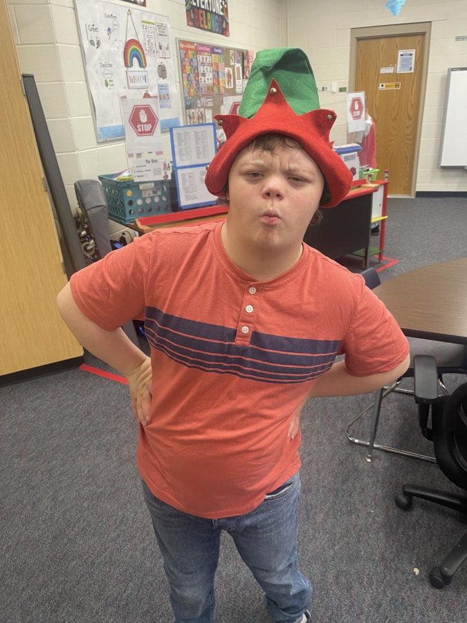 Dec 12: Elf Day
8th grader Evan Butterfield