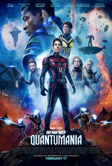 Ant-Man and the Wasp: Quantumania Movie Poster (Marvel Studios)