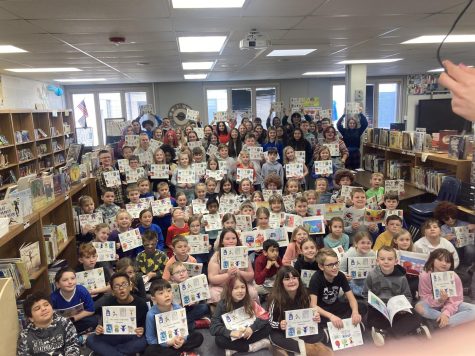 8th Graders Create Books for Elementary Kids