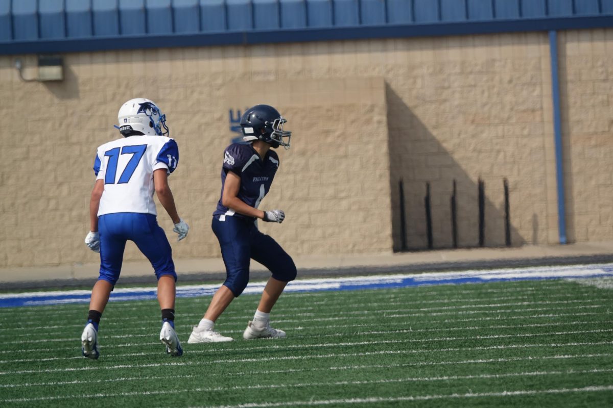 On September 7th, Keaton Chooncharoen and the 8th grade football team took on Junction City at the high school football field.