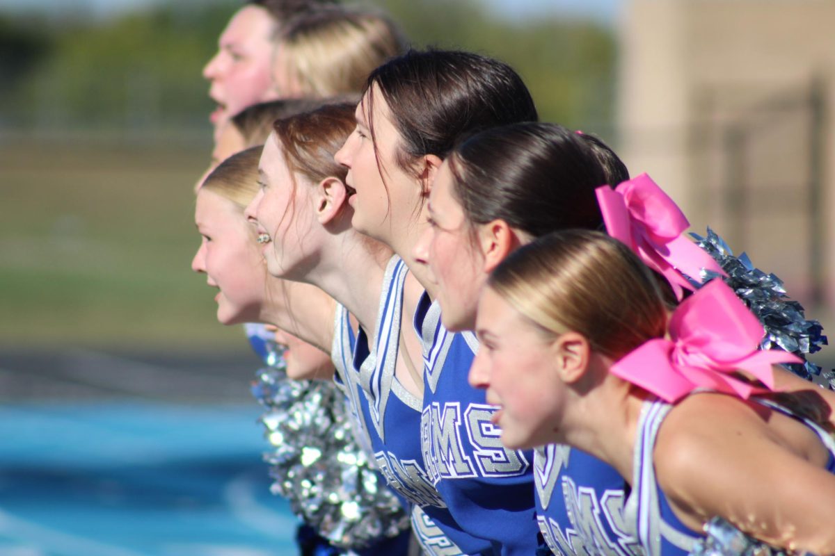 At an 8th grade football game on October 5th, the 8th grade cheer team does a timeout tradition, the color shout. Speaking of timeout traditions, Cheerleader, Maggie Randall, stated, “I love them, they’re so fun, and my favorite one is the color shout.”