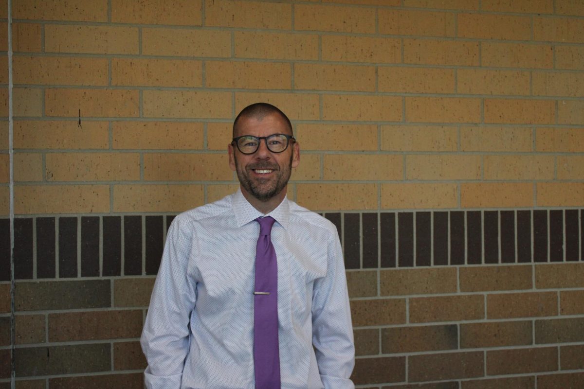 New principal Mike Haire
